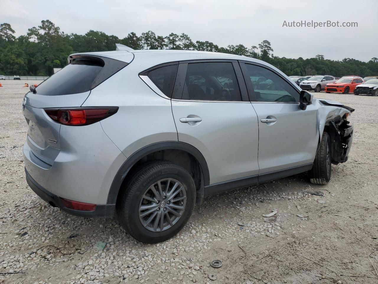 2019 Mazda Cx-5 Touring Silver vin: JM3KFACM3K0662581