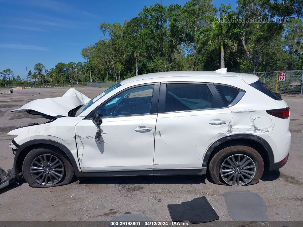 2021 Mazda Cx-5 Touring White vin: JM3KFACM3M0369010