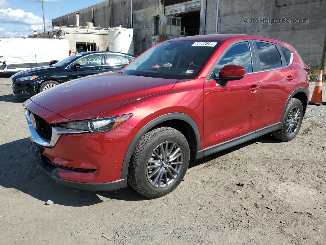 2019 Mazda Cx-5 Touring Red vin: JM3KFACM4K0622591