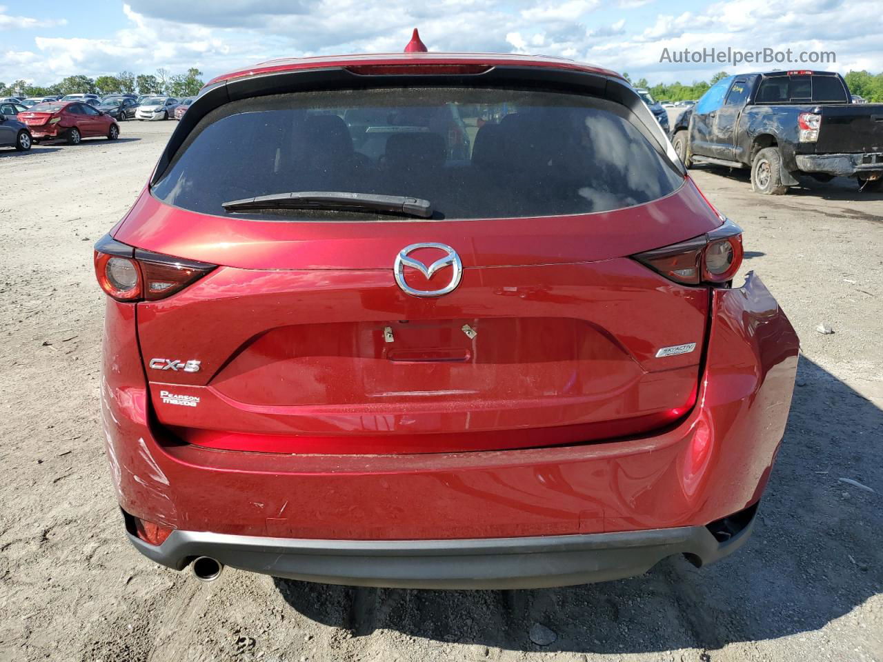 2019 Mazda Cx-5 Touring Red vin: JM3KFACM4K0622591