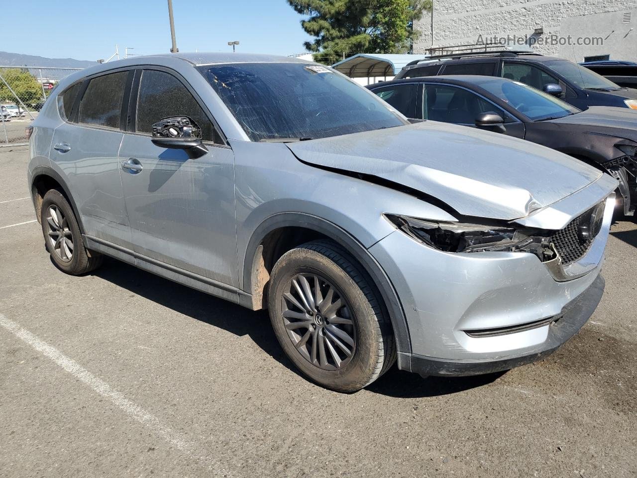 2019 Mazda Cx-5 Touring Silver vin: JM3KFACM4K1543318