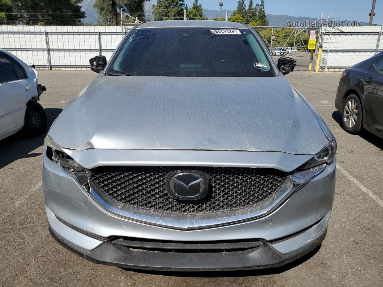 2019 Mazda Cx-5 Touring Silver vin: JM3KFACM4K1543318