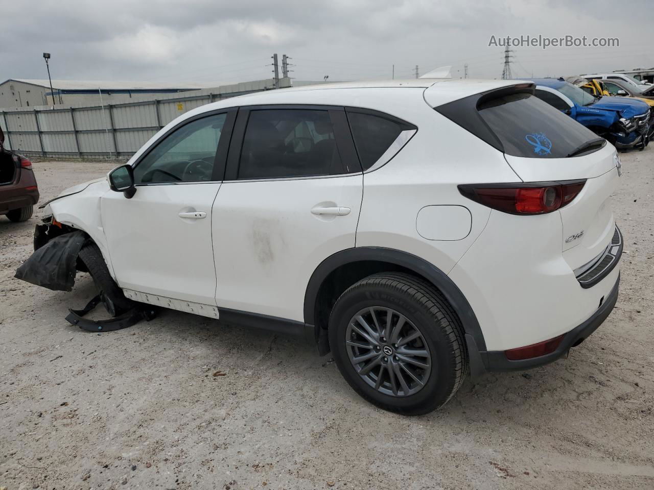 2019 Mazda Cx-5 Touring Белый vin: JM3KFACM4K1550544