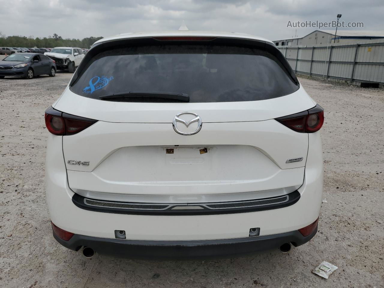 2019 Mazda Cx-5 Touring Белый vin: JM3KFACM4K1550544