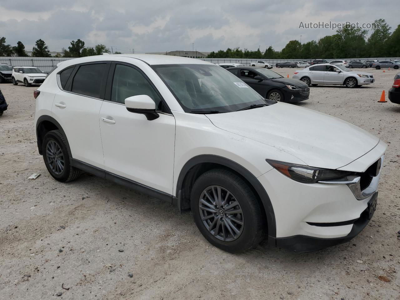 2019 Mazda Cx-5 Touring Белый vin: JM3KFACM4K1550544