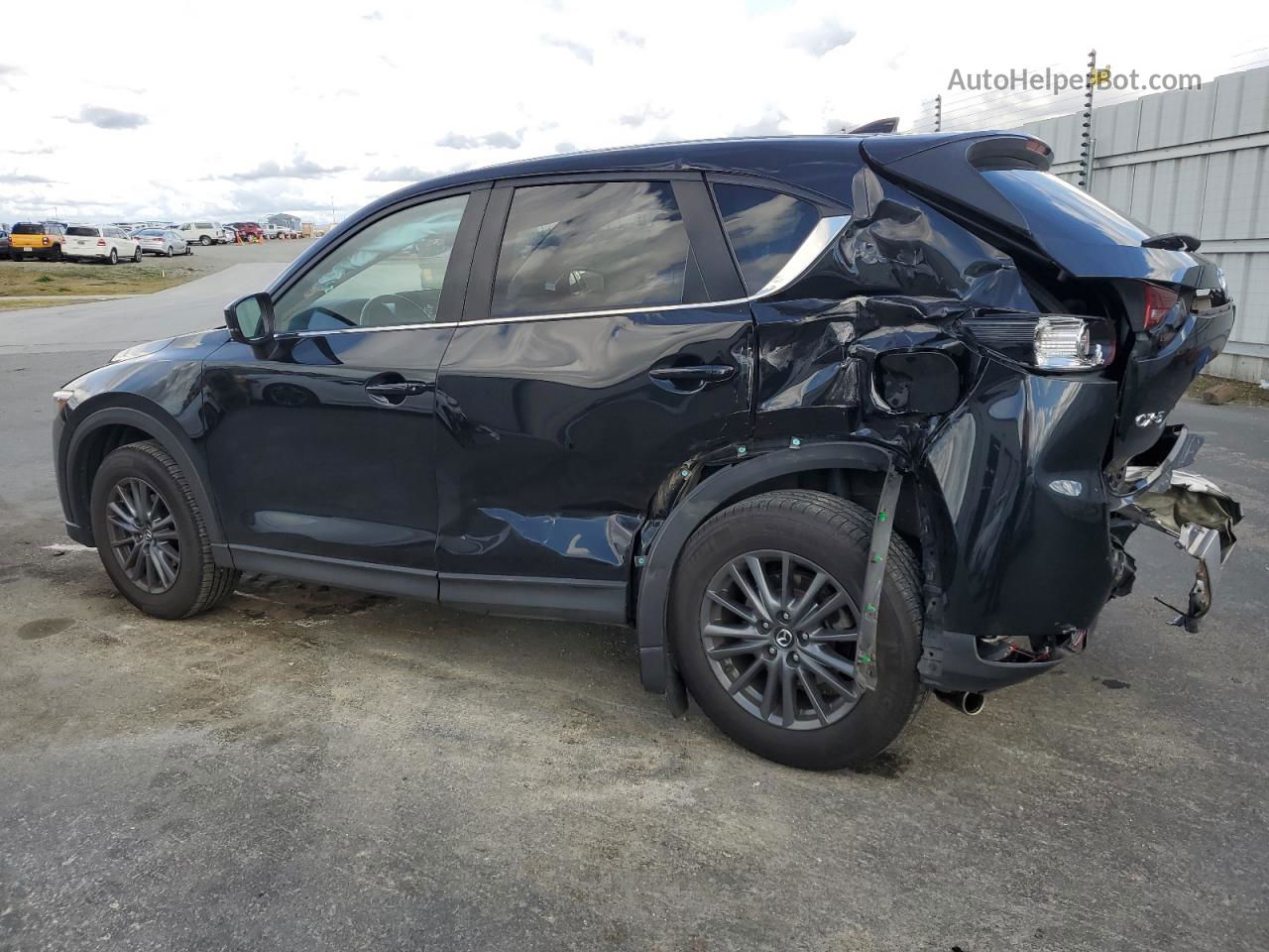 2021 Mazda Cx-5 Touring Black vin: JM3KFACM4M0338428