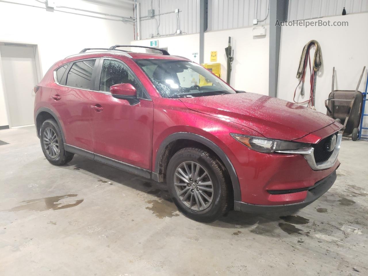 2019 Mazda Cx-5 Touring Red vin: JM3KFACM5K1509954