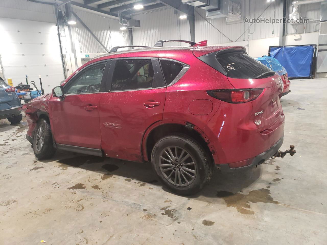 2019 Mazda Cx-5 Touring Red vin: JM3KFACM5K1509954