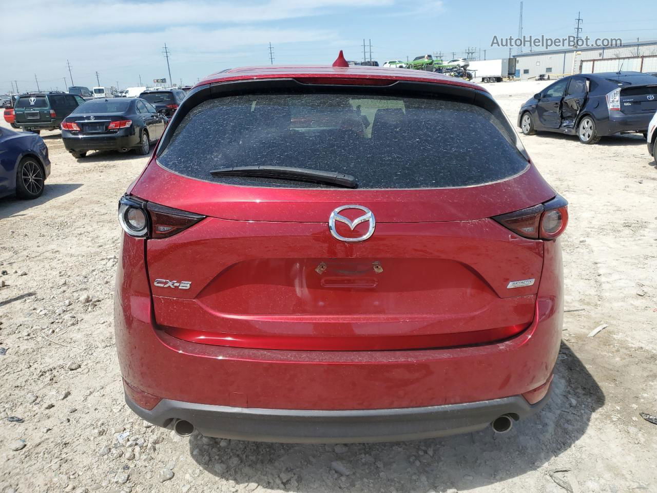 2019 Mazda Cx-5 Touring Red vin: JM3KFACM5K1684592