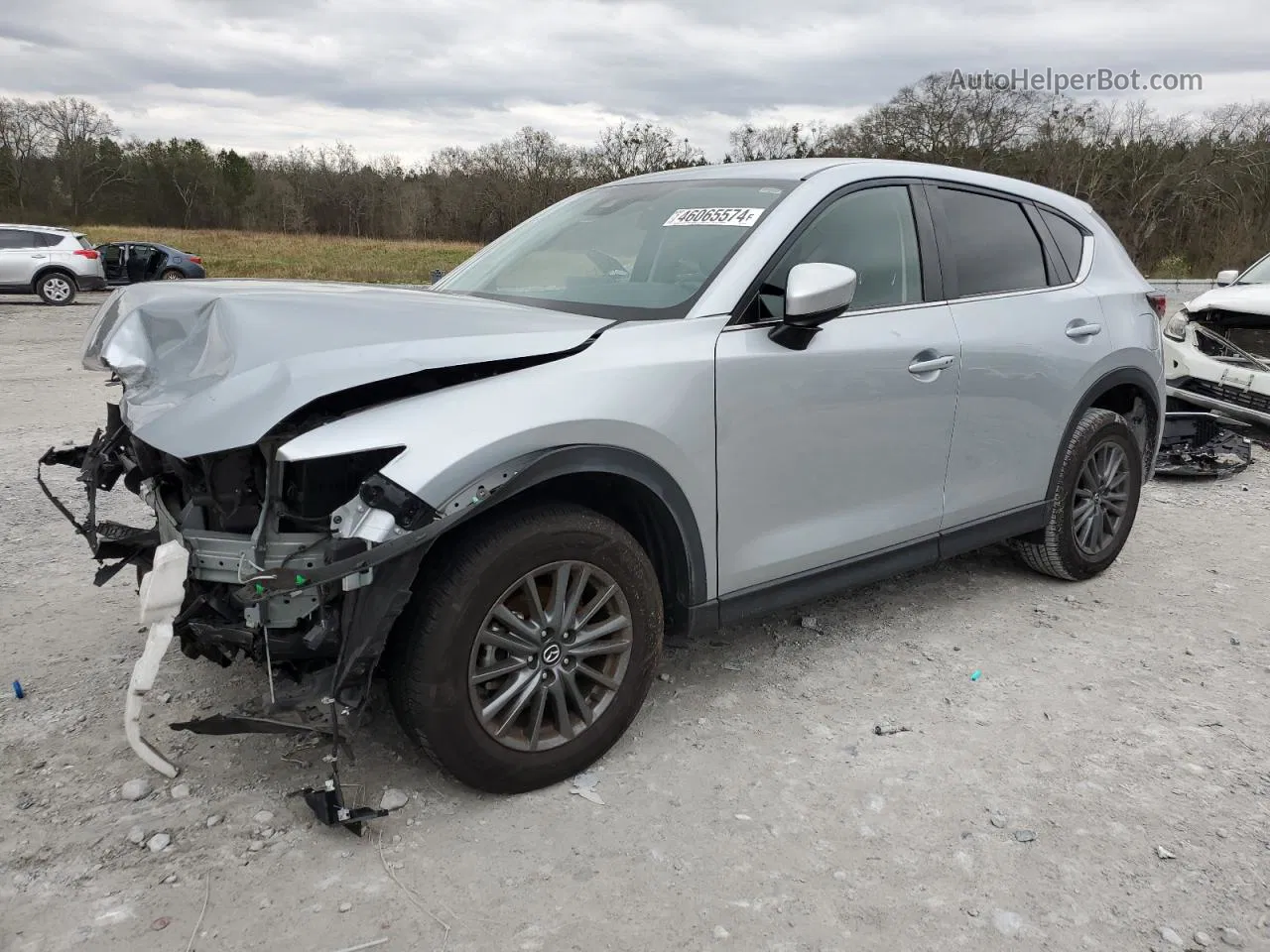 2021 Mazda Cx-5 Touring Серебряный vin: JM3KFACM5M0343704