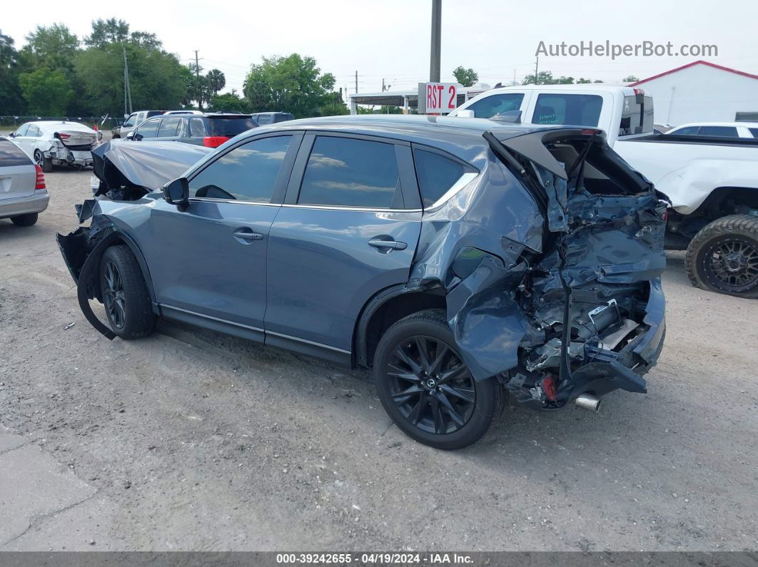 2021 Mazda Cx-5 Carbon Edition Синий vin: JM3KFACM5M0347056