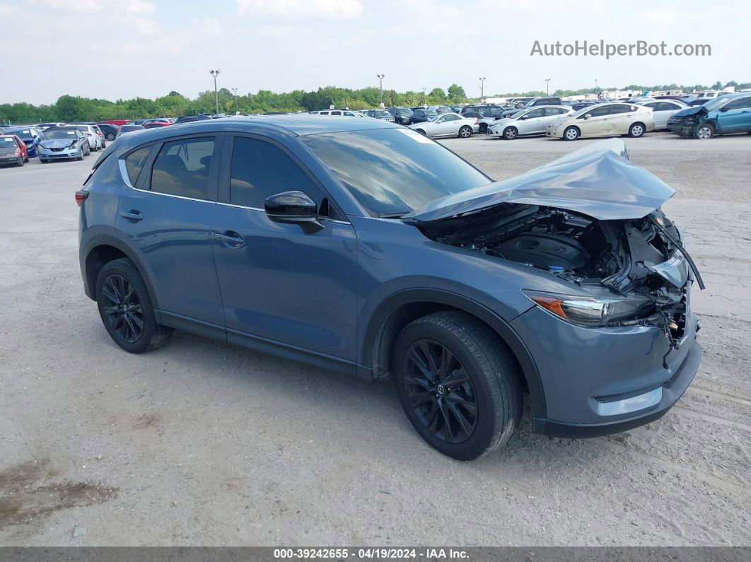 2021 Mazda Cx-5 Carbon Edition Blue vin: JM3KFACM5M0347056