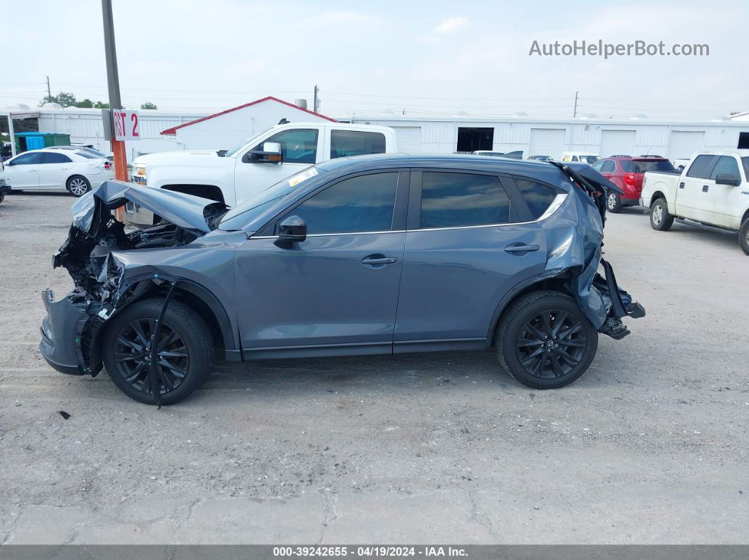 2021 Mazda Cx-5 Carbon Edition Синий vin: JM3KFACM5M0347056