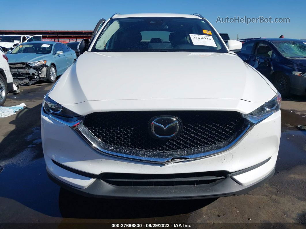 2021 Mazda Cx-5 Touring White vin: JM3KFACM5M1306291