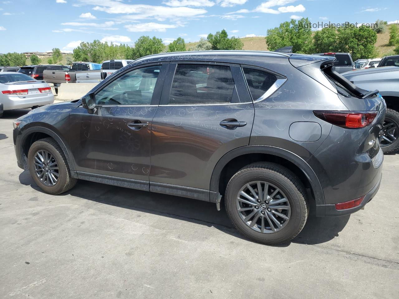 2021 Mazda Cx-5 Touring Gray vin: JM3KFACM5M1389463