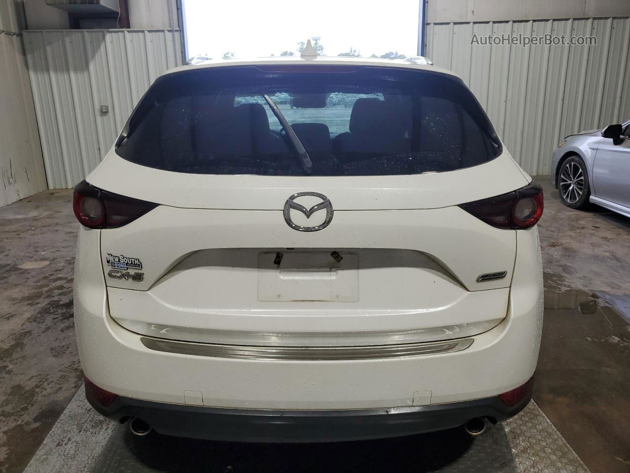 2019 Mazda Cx-5 Touring White vin: JM3KFACM6K0576696