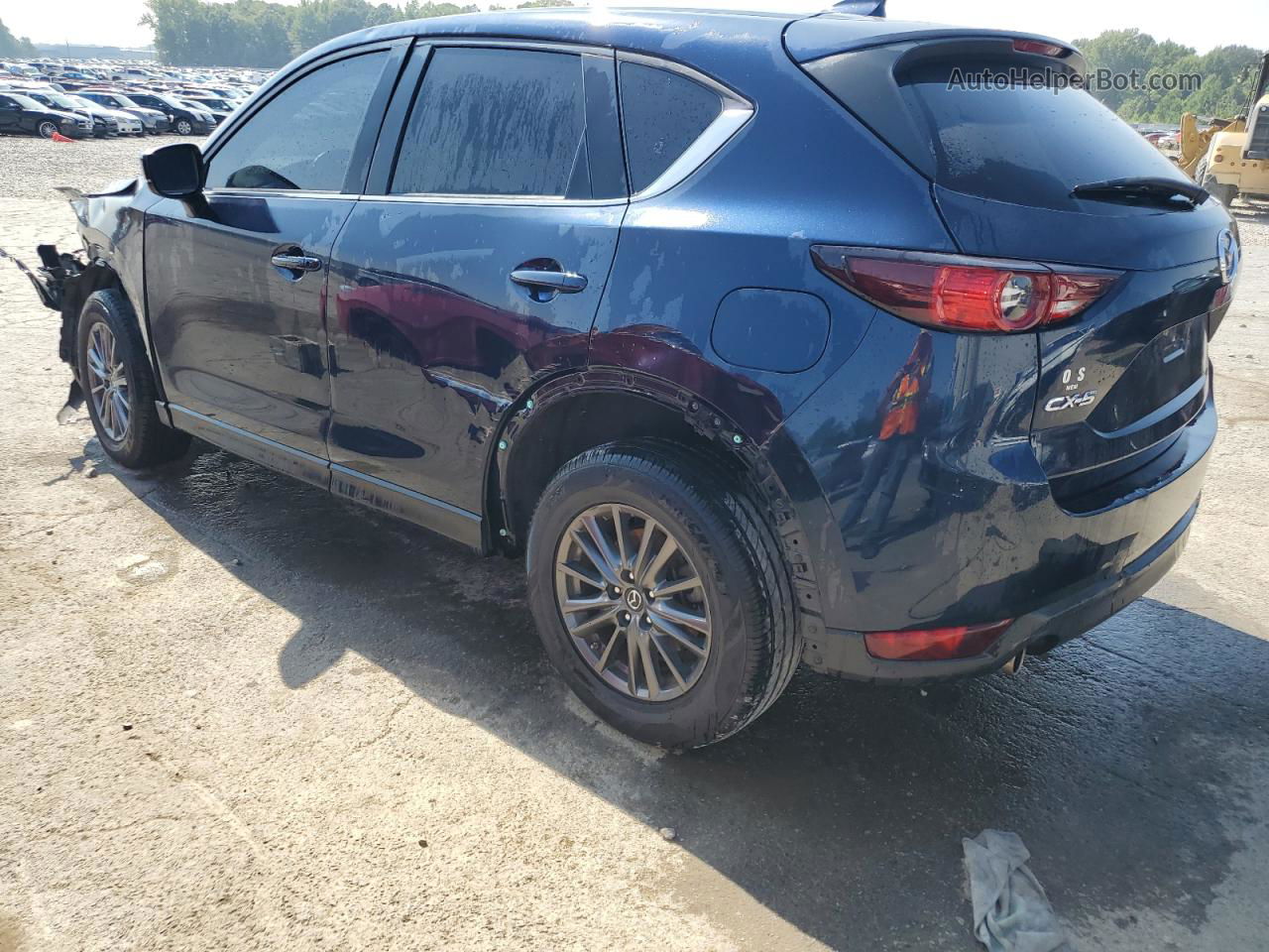 2019 Mazda Cx-5 Touring Blue vin: JM3KFACM6K0688009