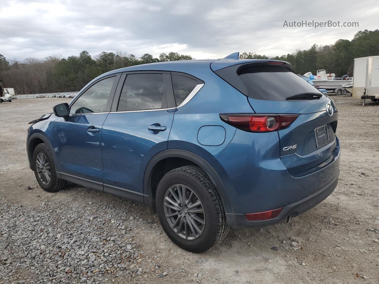 2019 Mazda Cx-5 Touring Синий vin: JM3KFACM6K0695588