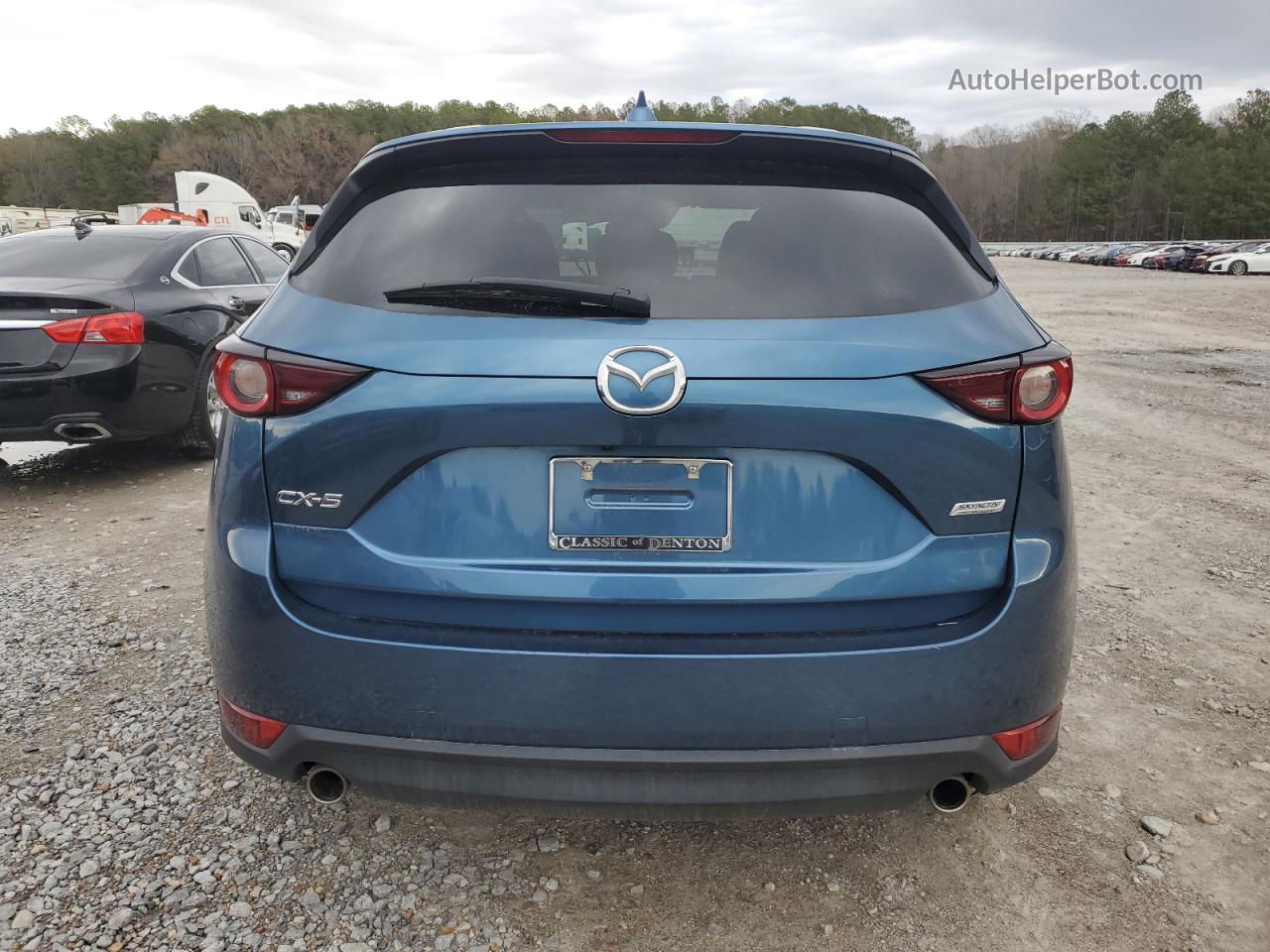 2019 Mazda Cx-5 Touring Синий vin: JM3KFACM6K0695588