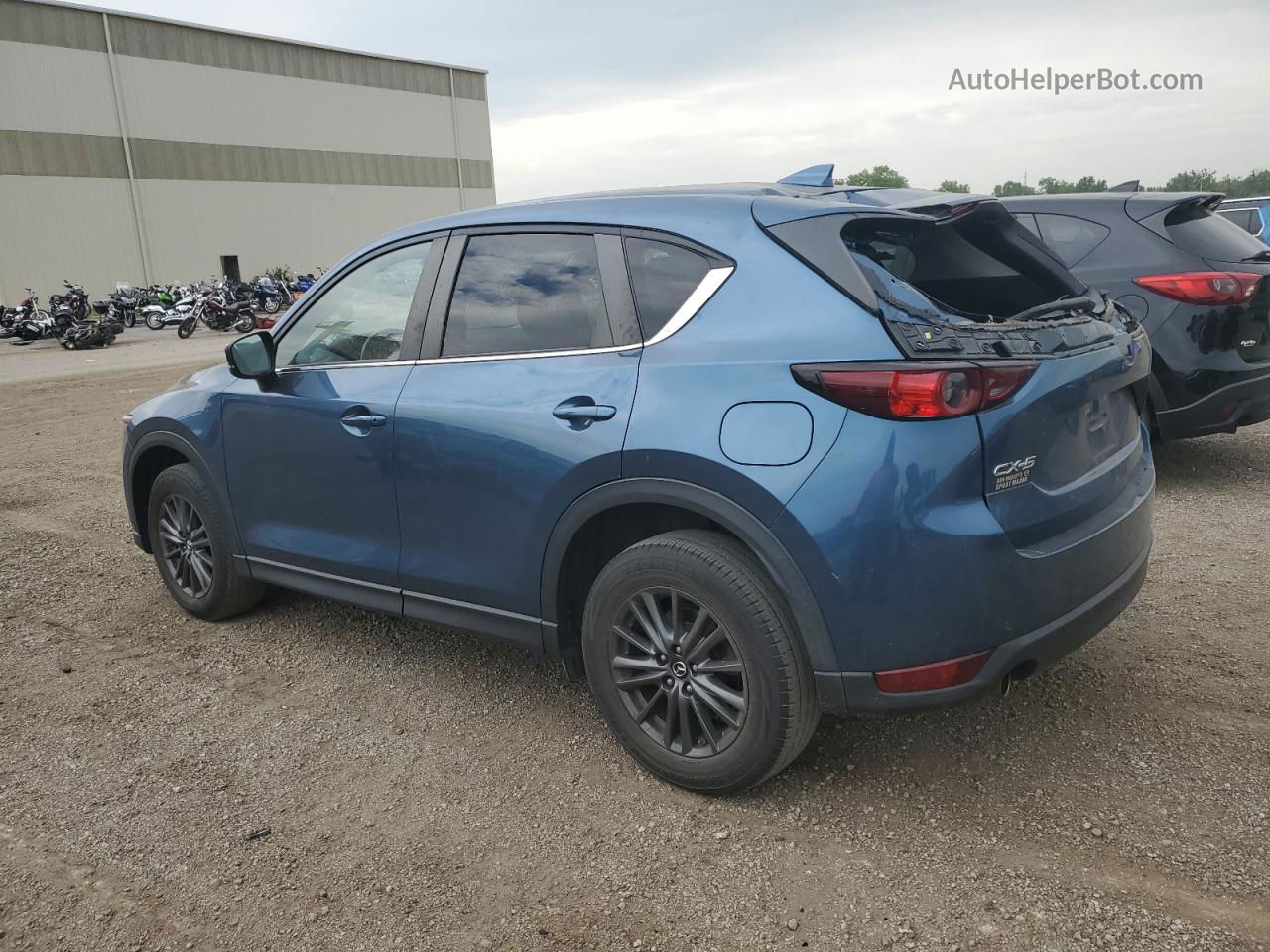 2019 Mazda Cx-5 Touring Blue vin: JM3KFACM6K1523684