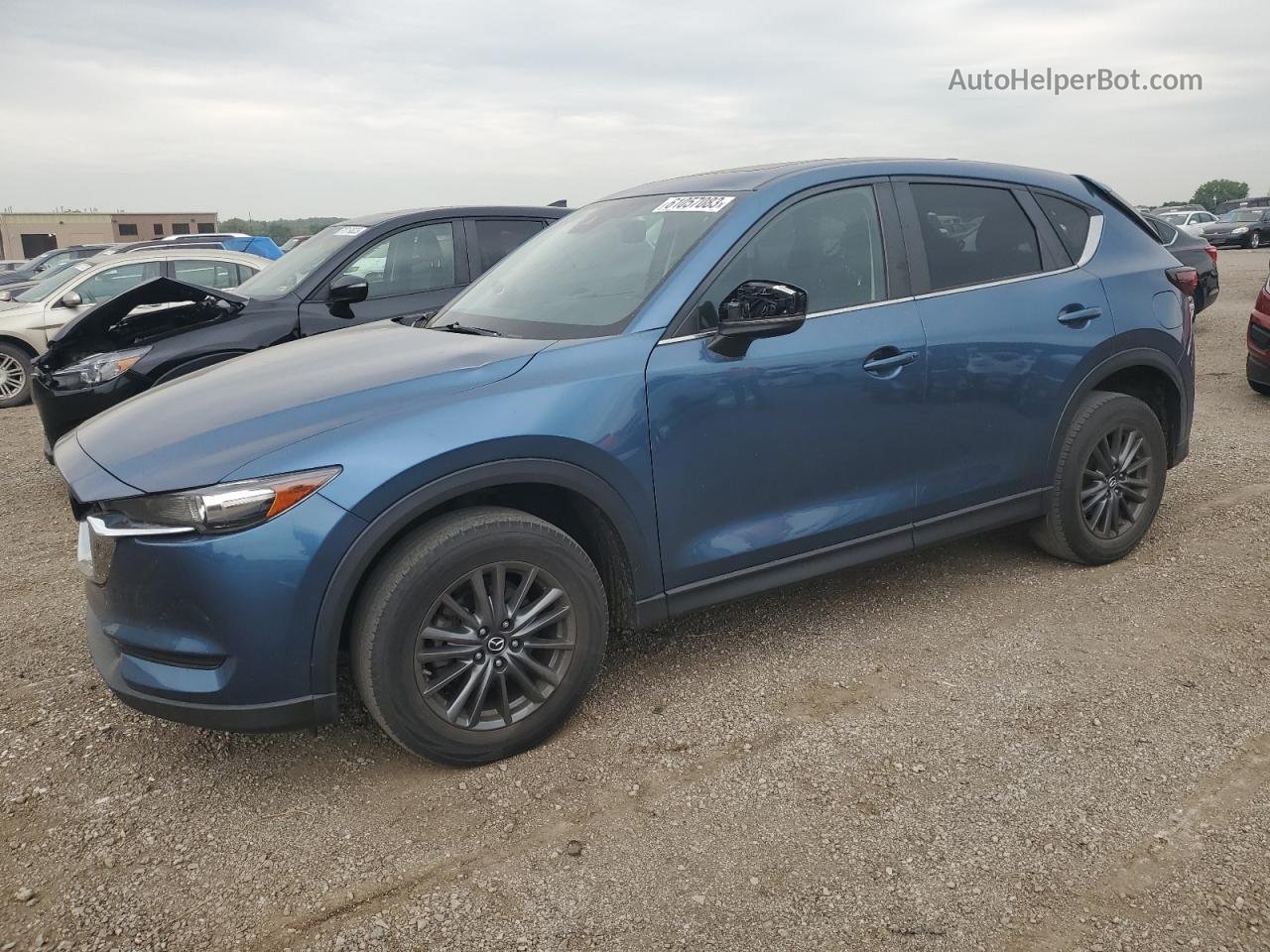 2019 Mazda Cx-5 Touring Синий vin: JM3KFACM6K1523684