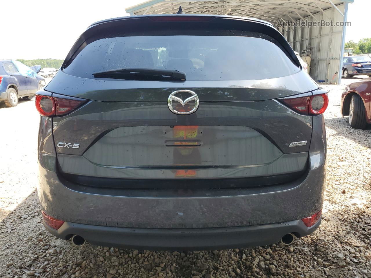 2019 Mazda Cx-5 Touring Gray vin: JM3KFACM6K1572318