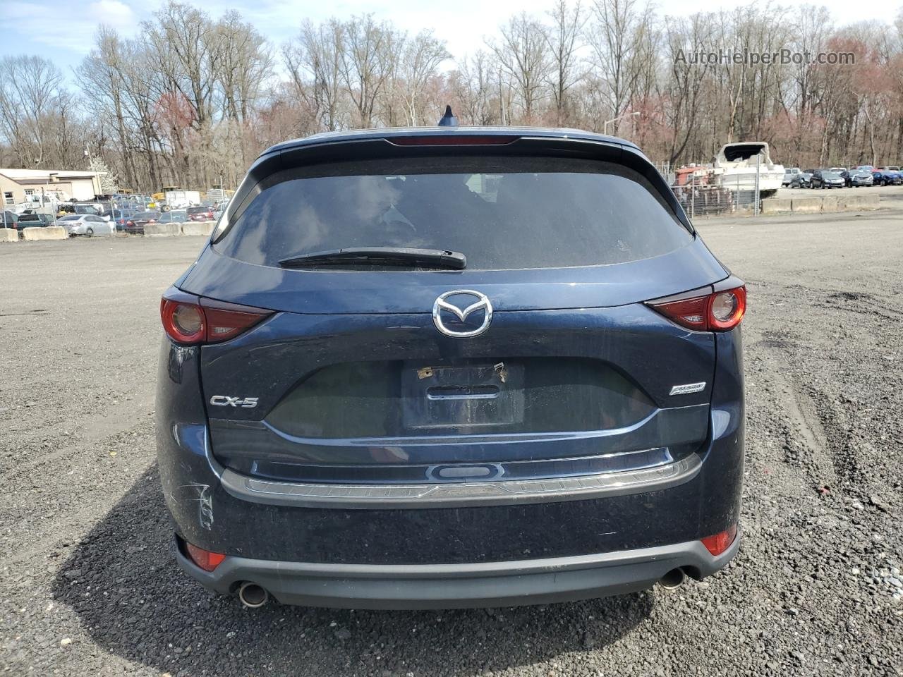 2019 Mazda Cx-5 Touring Синий vin: JM3KFACM6K1601221
