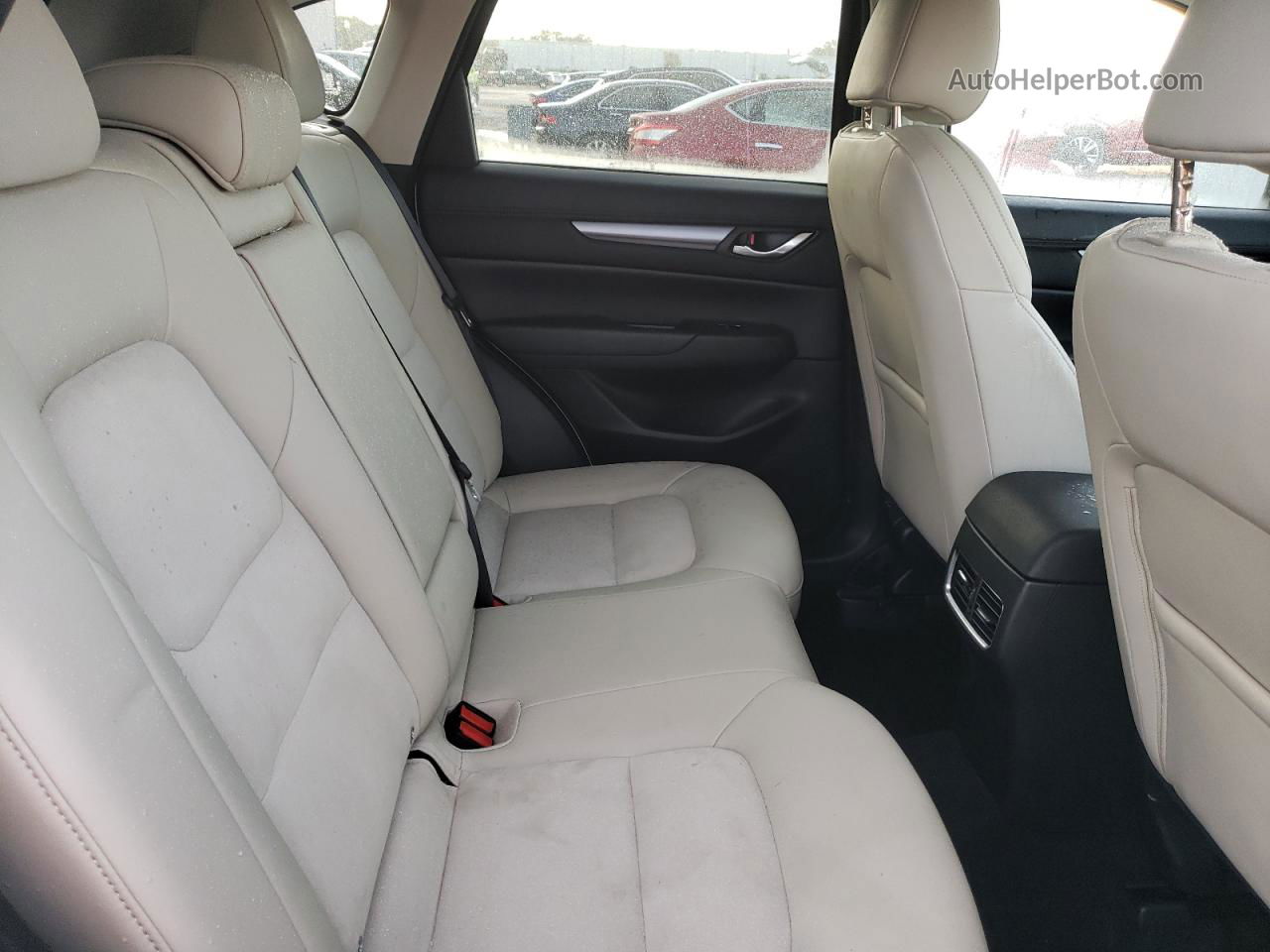 2019 Mazda Cx-5 Touring White vin: JM3KFACM6K1633280