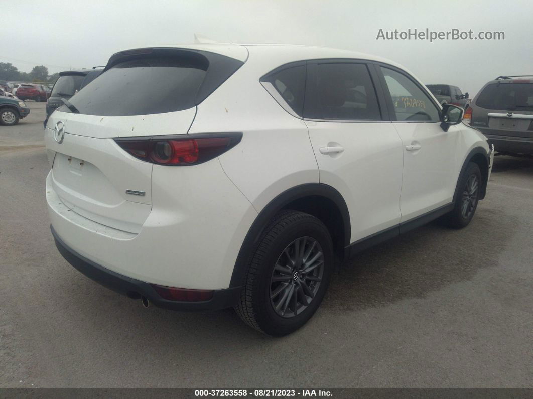 2019 Mazda Cx-5 Touring White vin: JM3KFACM6K1643016