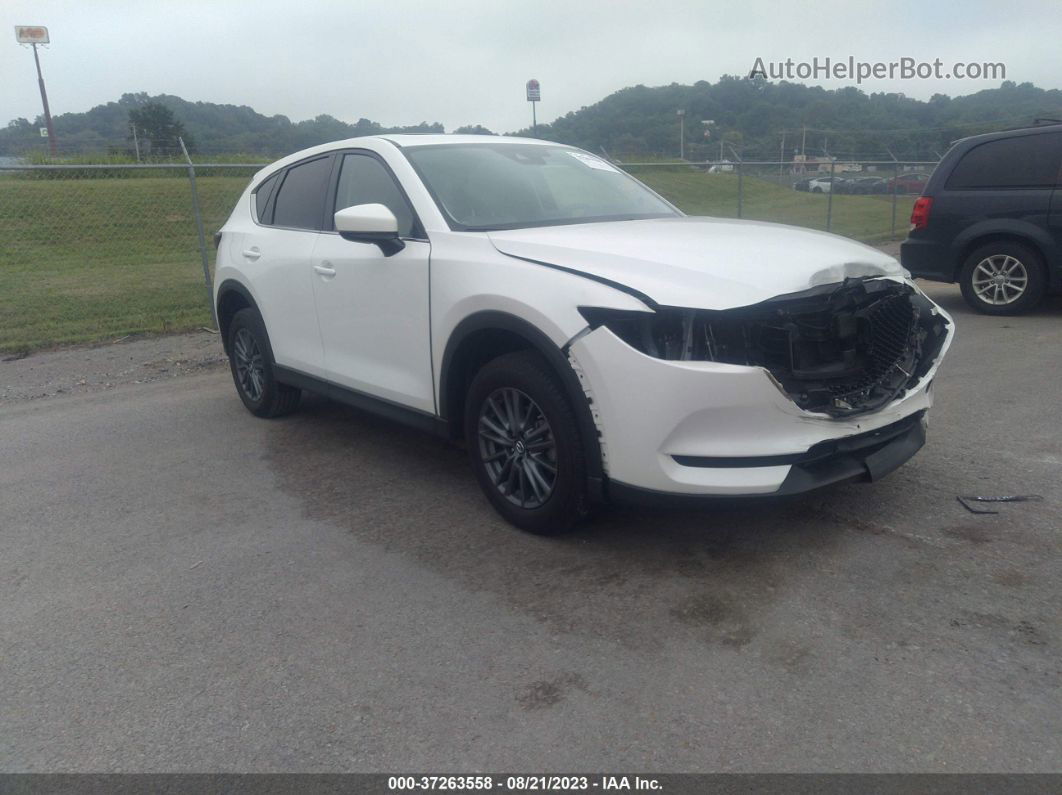 2019 Mazda Cx-5 Touring White vin: JM3KFACM6K1643016