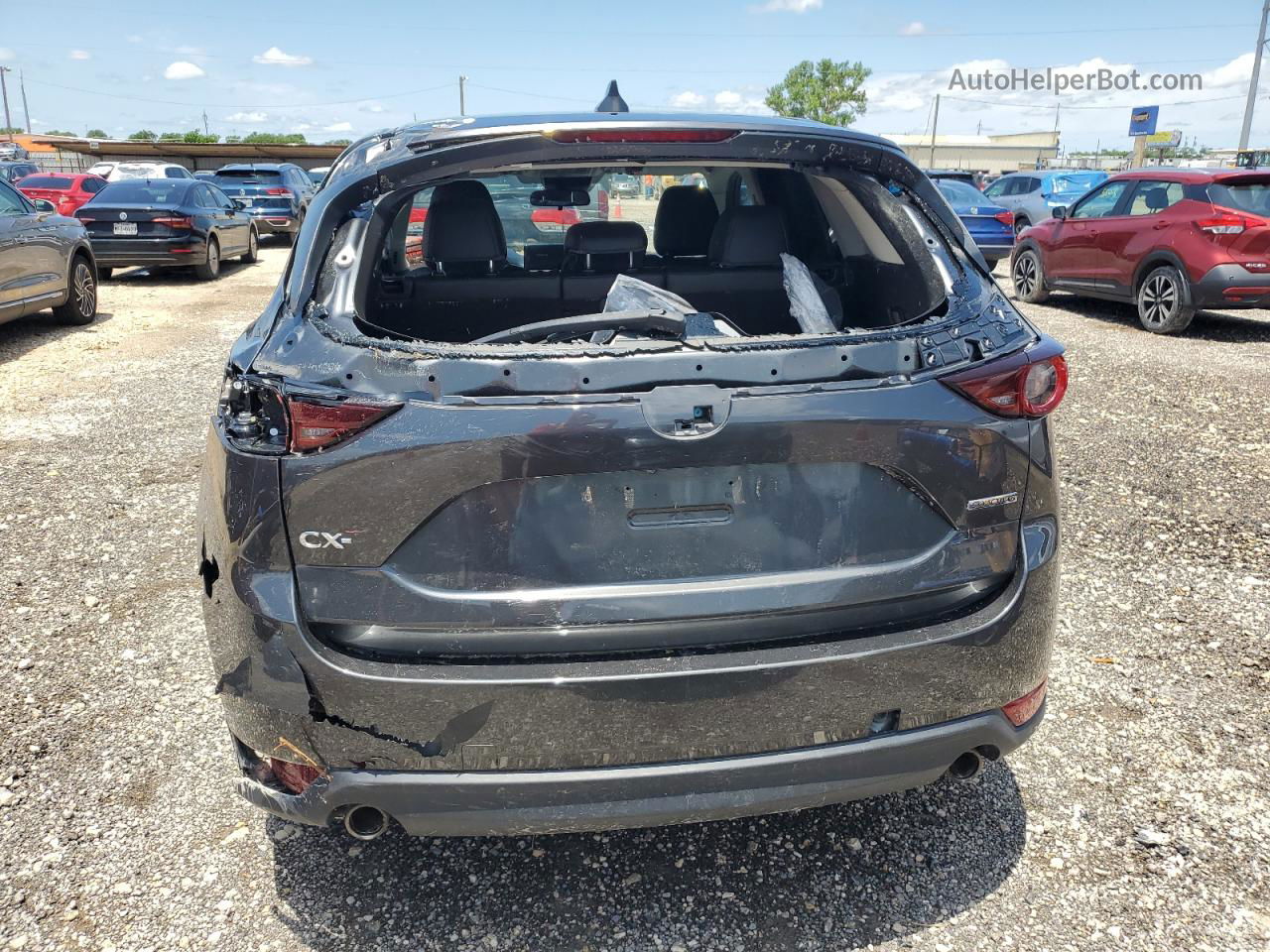 2021 Mazda Cx-5 Touring Charcoal vin: JM3KFACM6M0447151