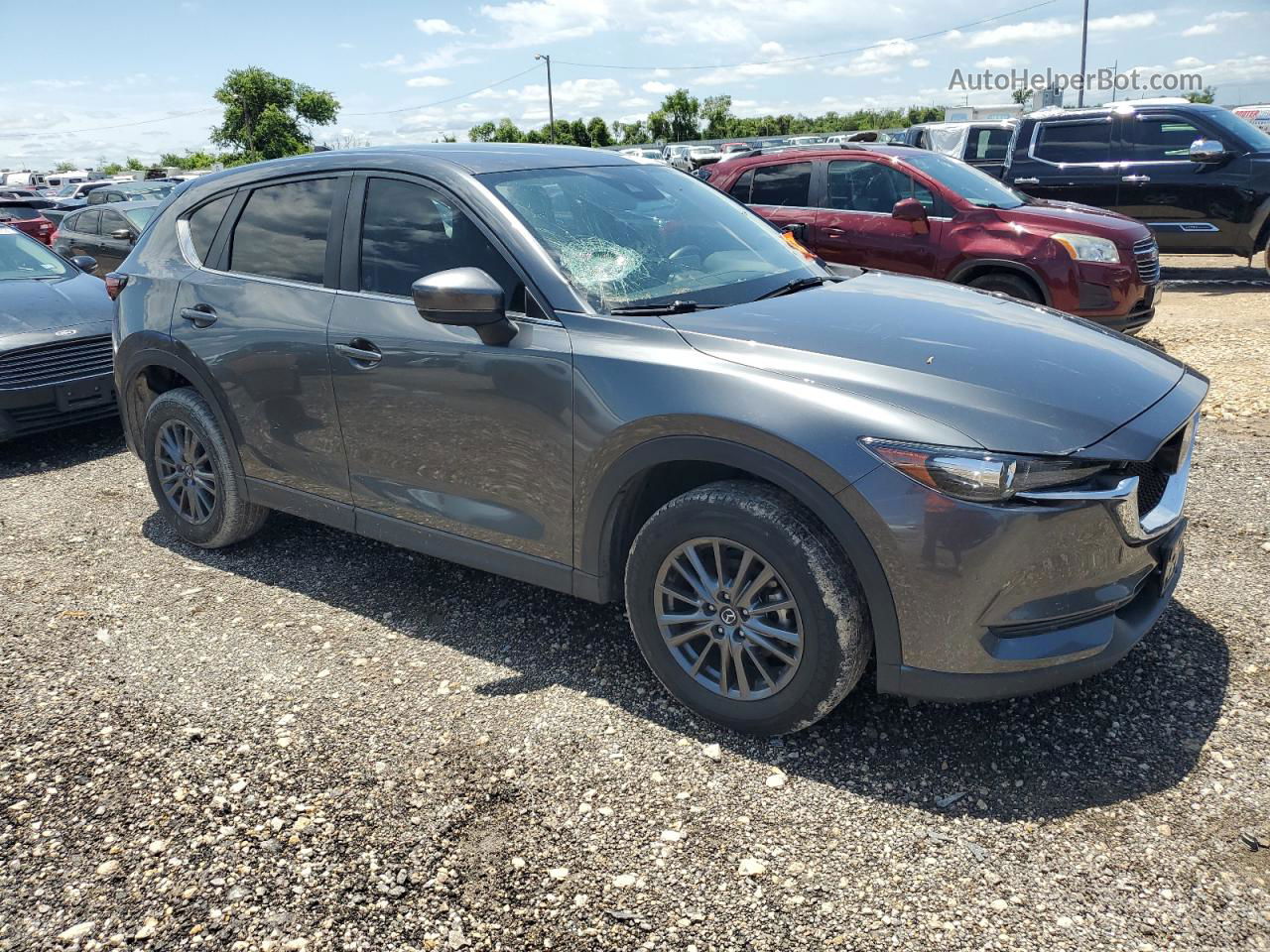 2021 Mazda Cx-5 Touring Charcoal vin: JM3KFACM6M0447151