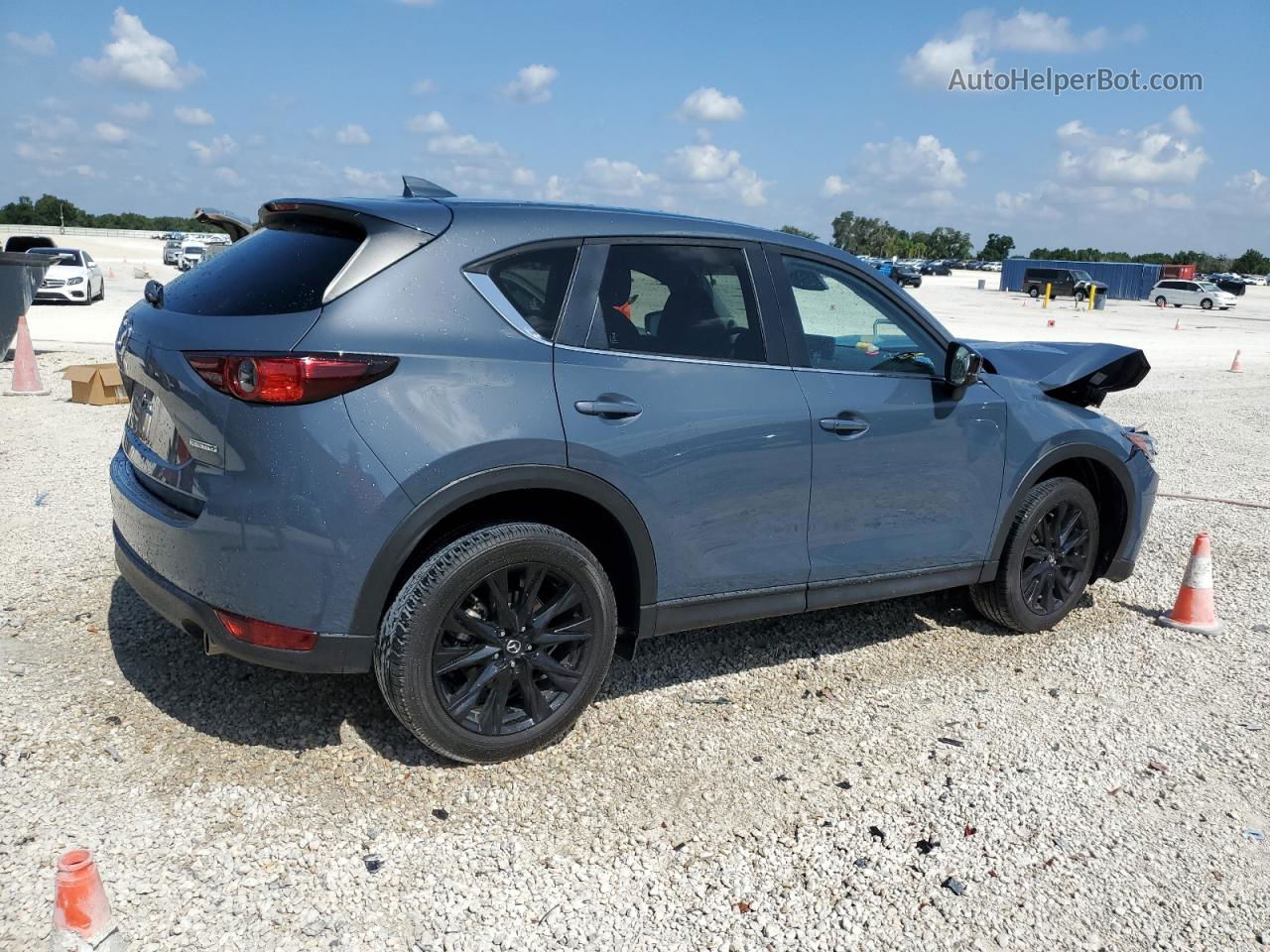 2021 Mazda Cx-5 Touring Gray vin: JM3KFACM6M0476536