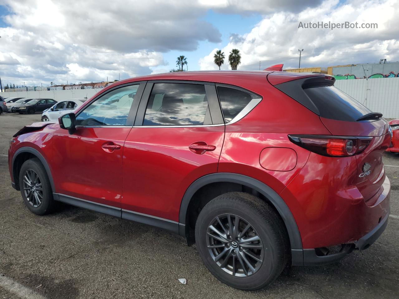 2019 Mazda Cx-5 Touring Red vin: JM3KFACM7K1590603