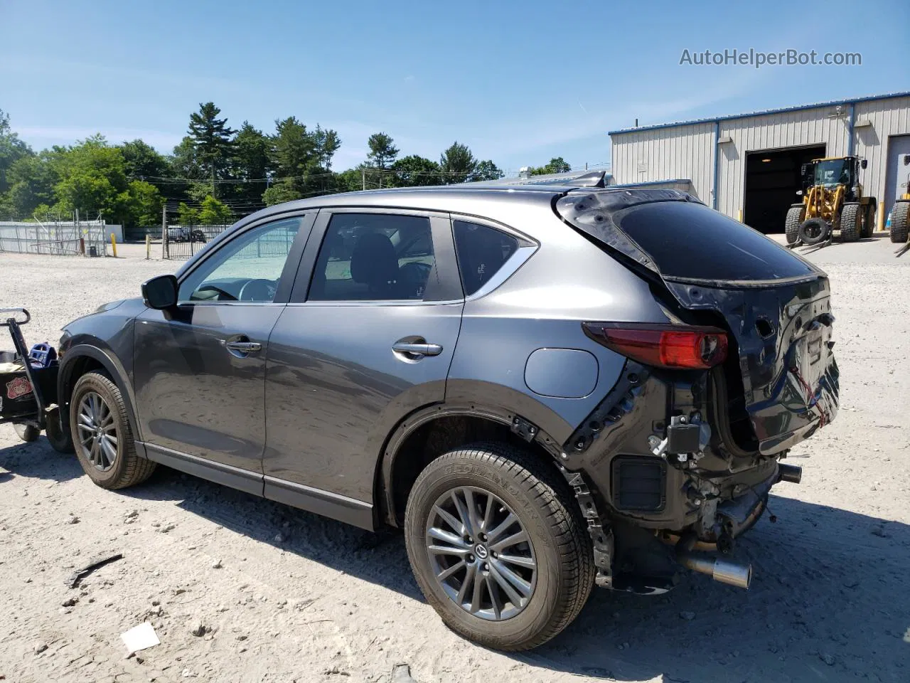 2019 Mazda Cx-5 Touring Gray vin: JM3KFACM7K1668409