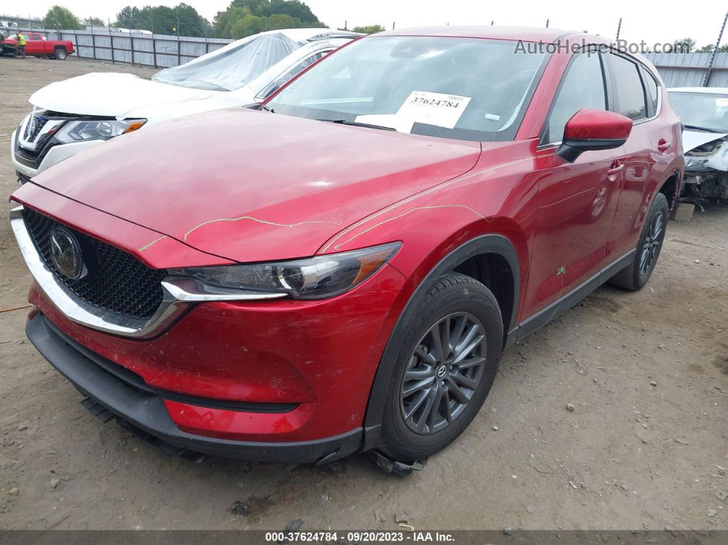 2021 Mazda Cx-5 Touring Red vin: JM3KFACM7M0303009