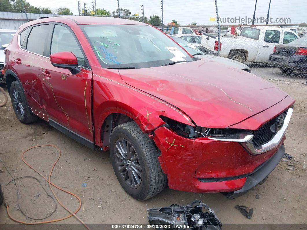 2021 Mazda Cx-5 Touring Red vin: JM3KFACM7M0303009