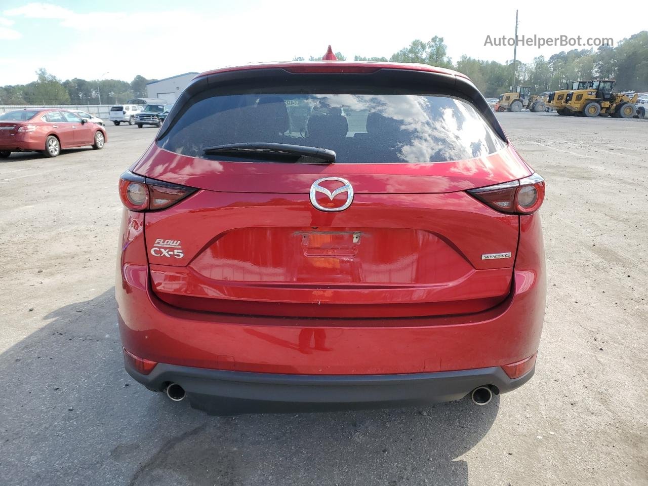 2021 Mazda Cx-5 Touring Red vin: JM3KFACM7M0361847