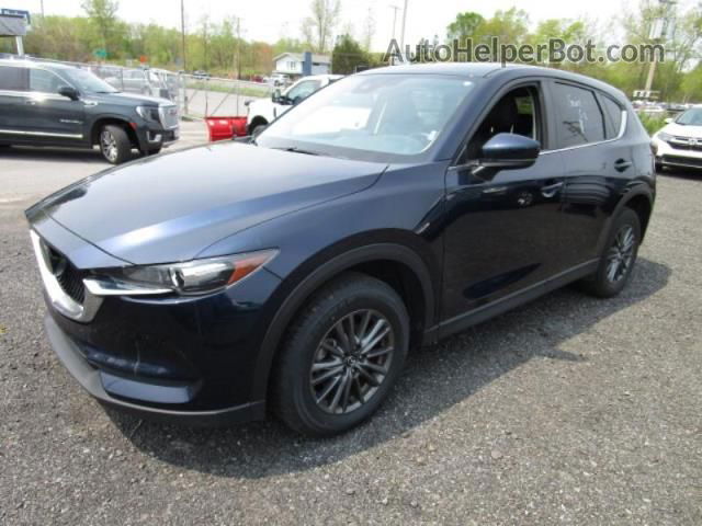 2021 Mazda Cx-5 Touring Blue vin: JM3KFACM7M1327529