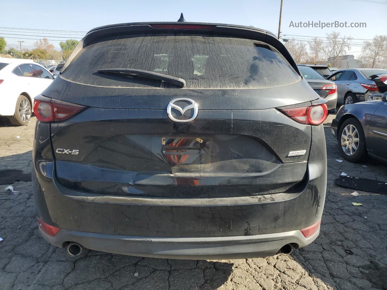 2019 Mazda Cx-5 Touring Black vin: JM3KFACM8K0534871