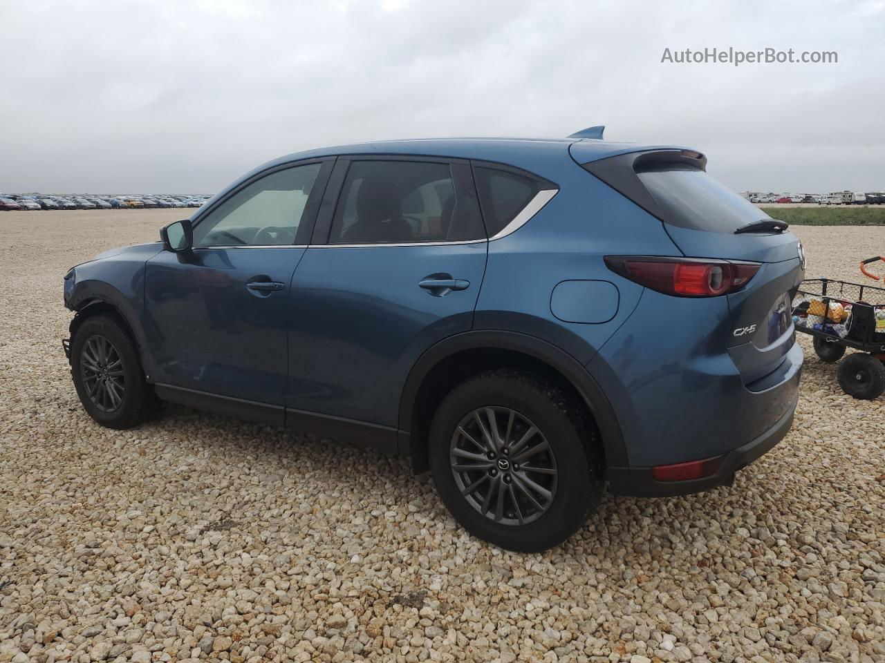 2019 Mazda Cx-5 Touring Синий vin: JM3KFACM8K1500147