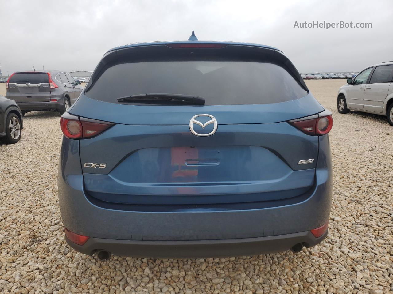 2019 Mazda Cx-5 Touring Синий vin: JM3KFACM8K1500147