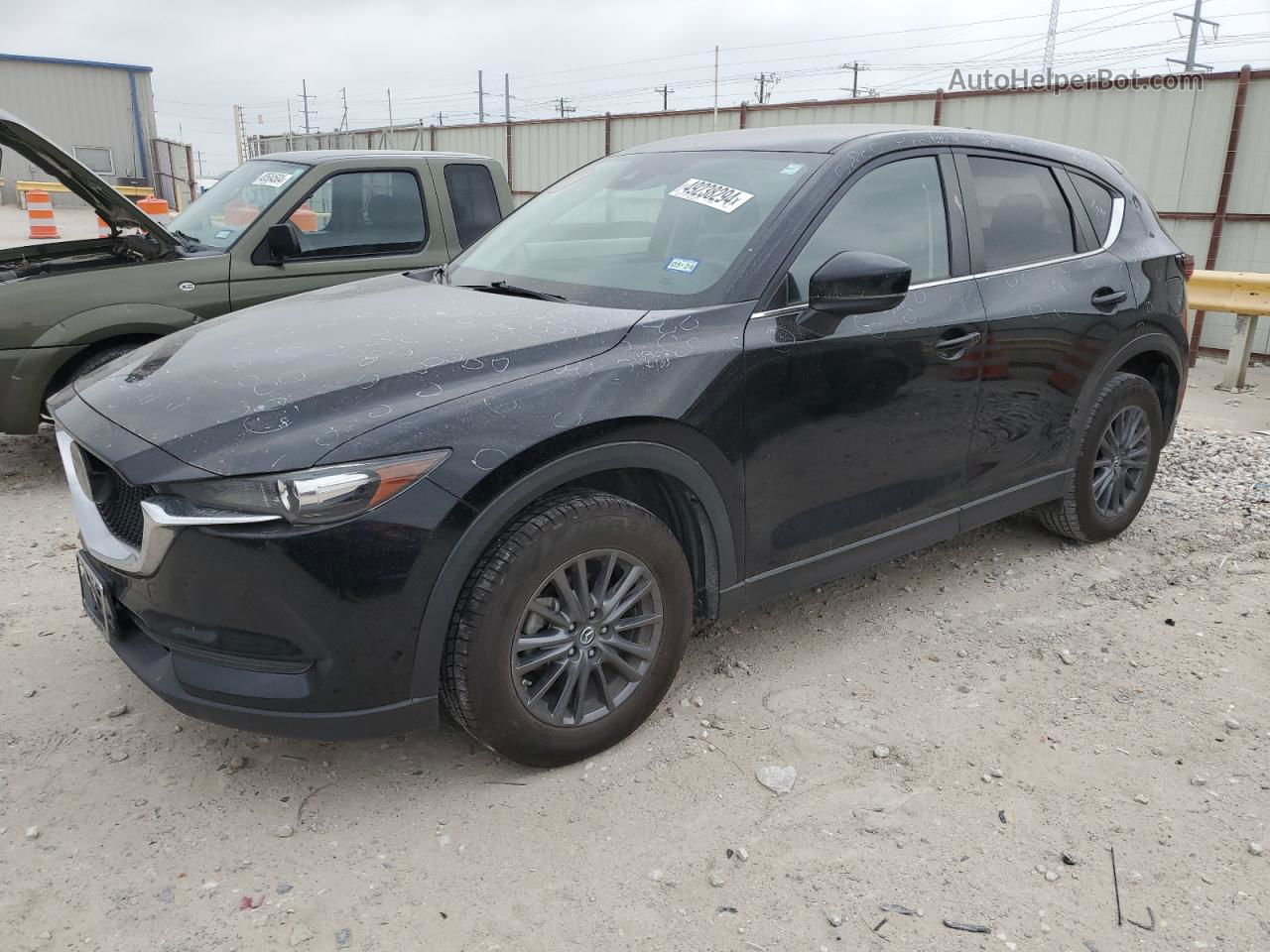 2019 Mazda Cx-5 Touring Black vin: JM3KFACM8K1586222