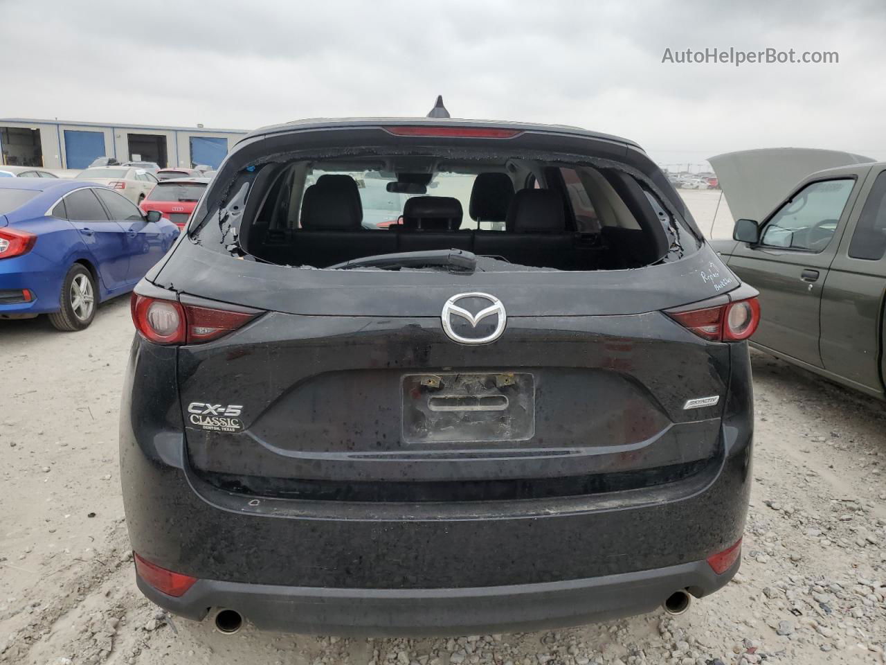 2019 Mazda Cx-5 Touring Black vin: JM3KFACM8K1586222