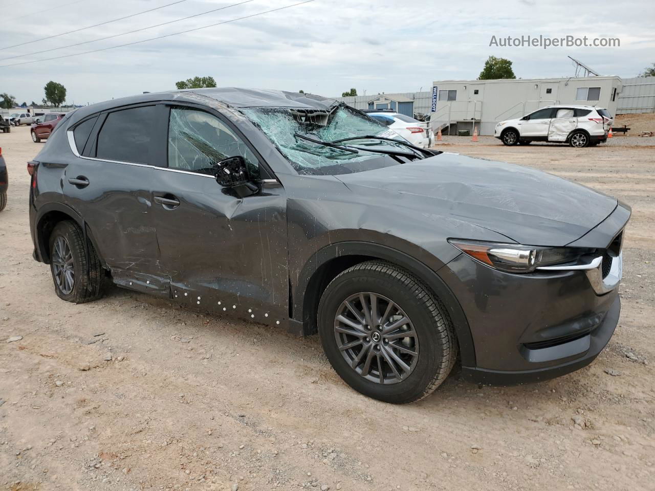 2021 Mazda Cx-5 Touring Charcoal vin: JM3KFACM8M0418394