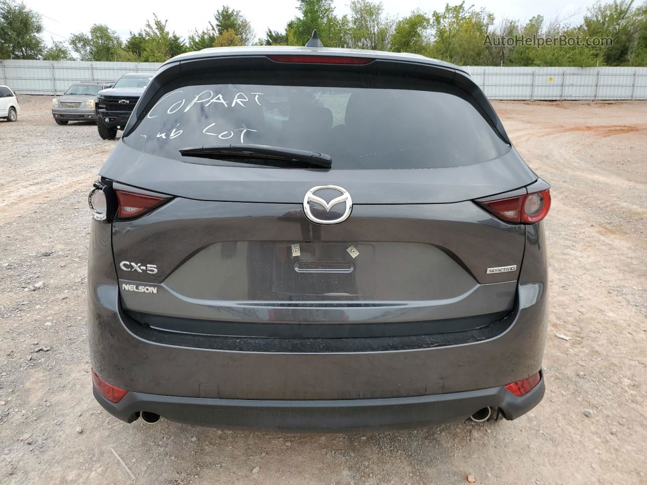 2021 Mazda Cx-5 Touring Угольный vin: JM3KFACM8M0418394