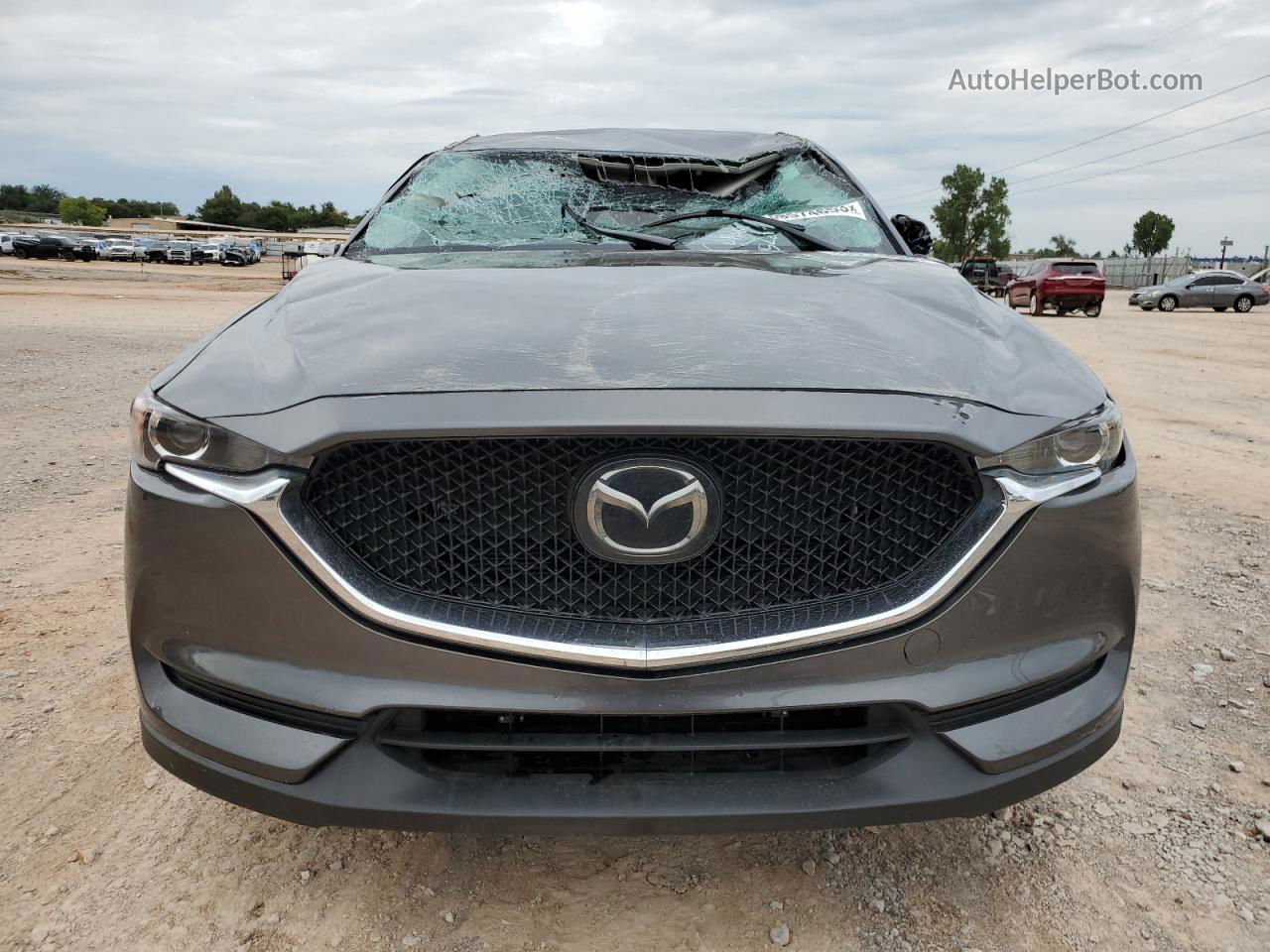 2021 Mazda Cx-5 Touring Угольный vin: JM3KFACM8M0418394