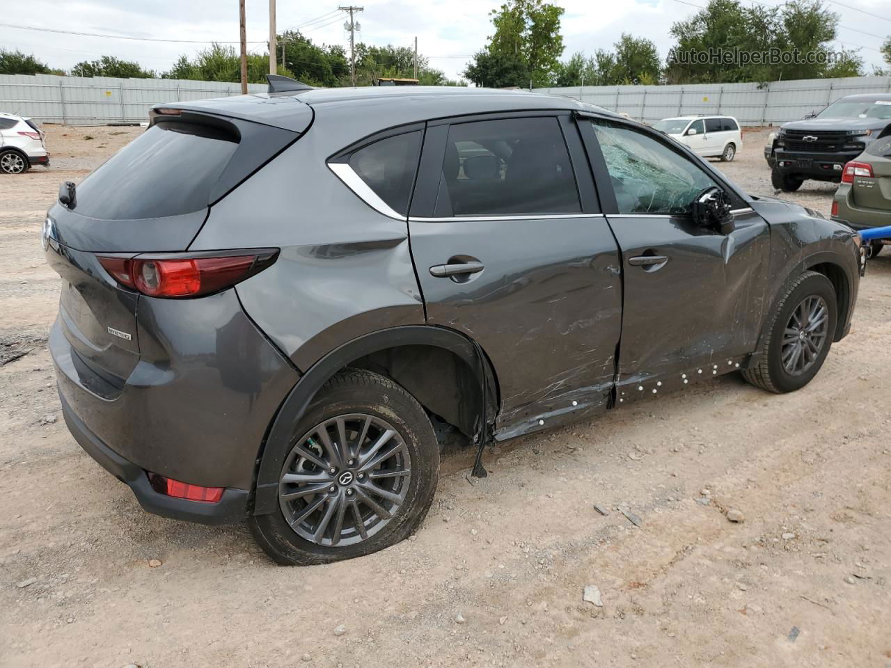 2021 Mazda Cx-5 Touring Угольный vin: JM3KFACM8M0418394