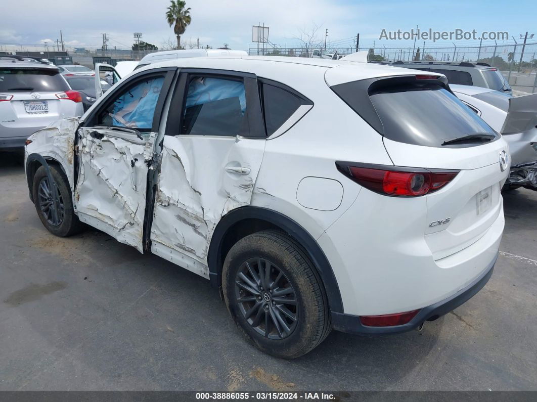 2019 Mazda Cx-5 Touring White vin: JM3KFACM9K0500048