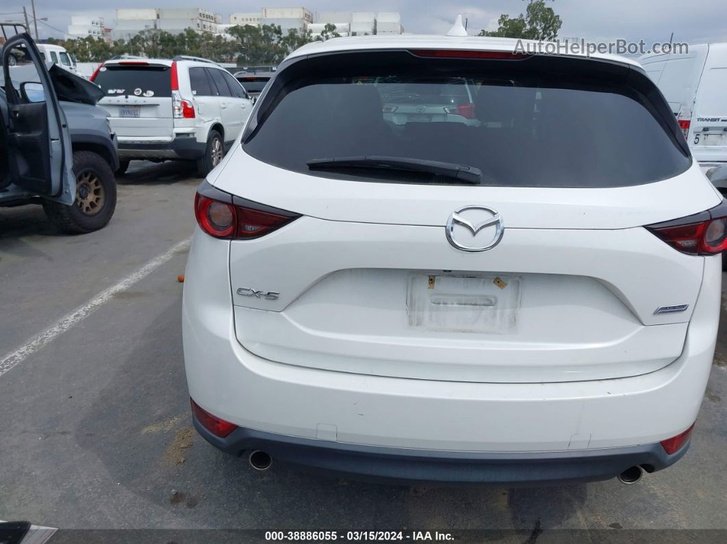 2019 Mazda Cx-5 Touring White vin: JM3KFACM9K0500048